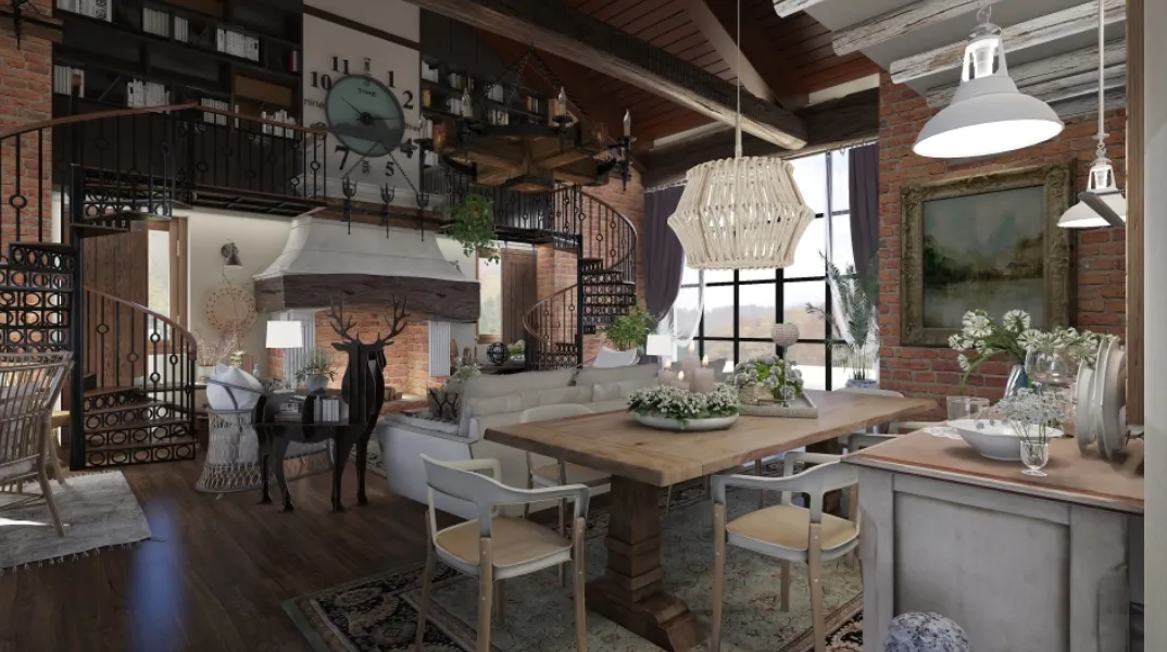 maximalism style home design decoration