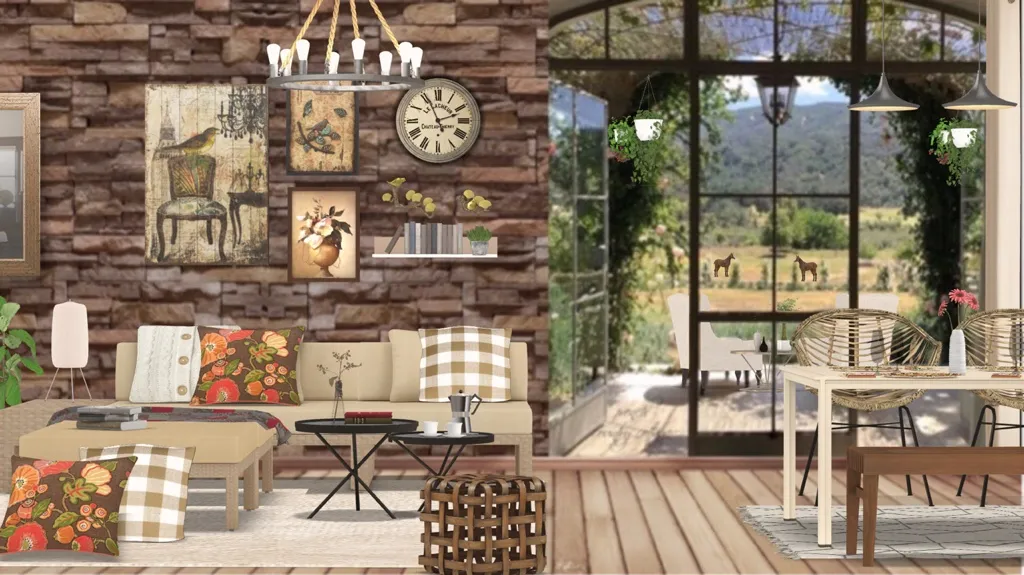 rustic home decoration